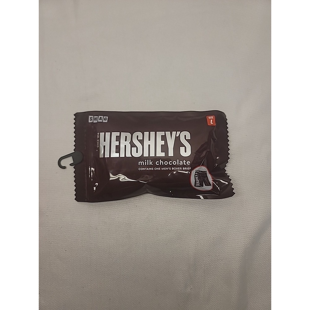 Hershey's Milk Chocolate Novelty SWAG Boxer Brief Men's Size Large 34-36‎